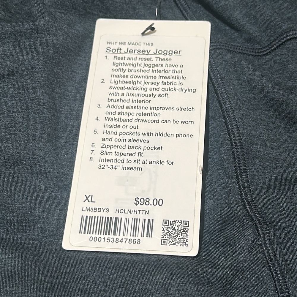 lululemon Soft Jersey Jogger - Picture 8 of 8